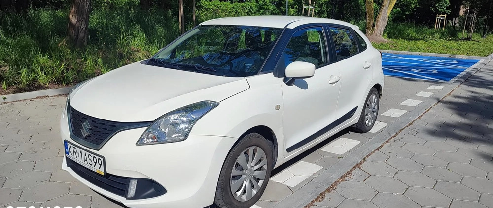 Suzuki Baleno cena 32500 przebieg: 62650, rok produkcji 2017 z Kraków małe 137